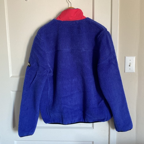 NWT Penfield Mens Mattawa Fleece Sherpa Jacket Royal Blue - Picture 6 of 7